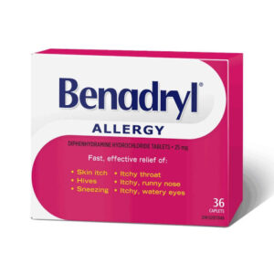 Benadryl allergy
