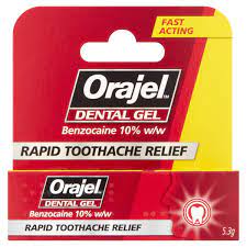 Orajel dental gel